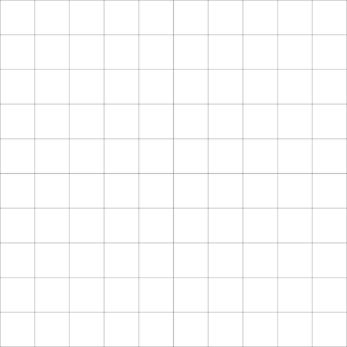 10x10 grid lines